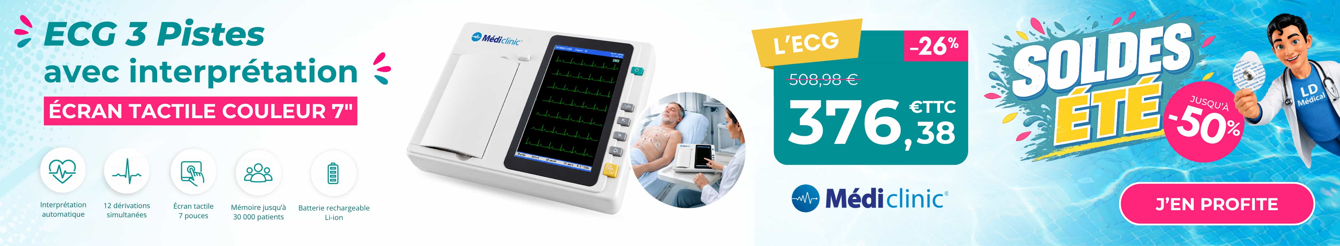 ECG 3 Pistes
